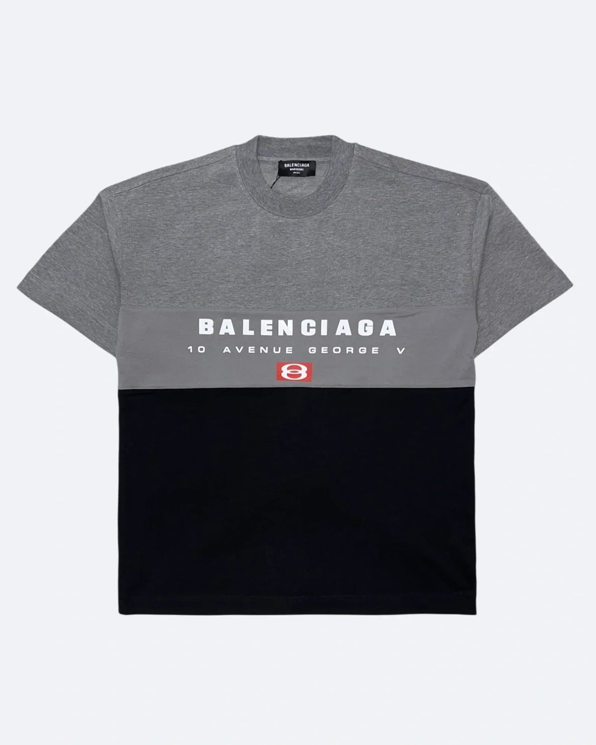 Balenciaga - Three-Piece T-Shirt - Gray/Black