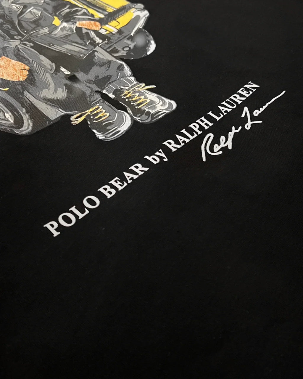 Ralph Lauren - Polo Bear Rider T-Shirt - Black