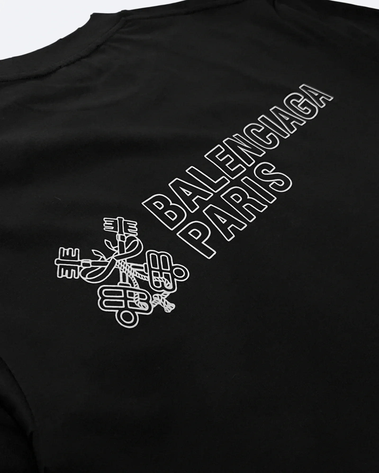 Balenciaga - Keys Logo T-Shirt - Black