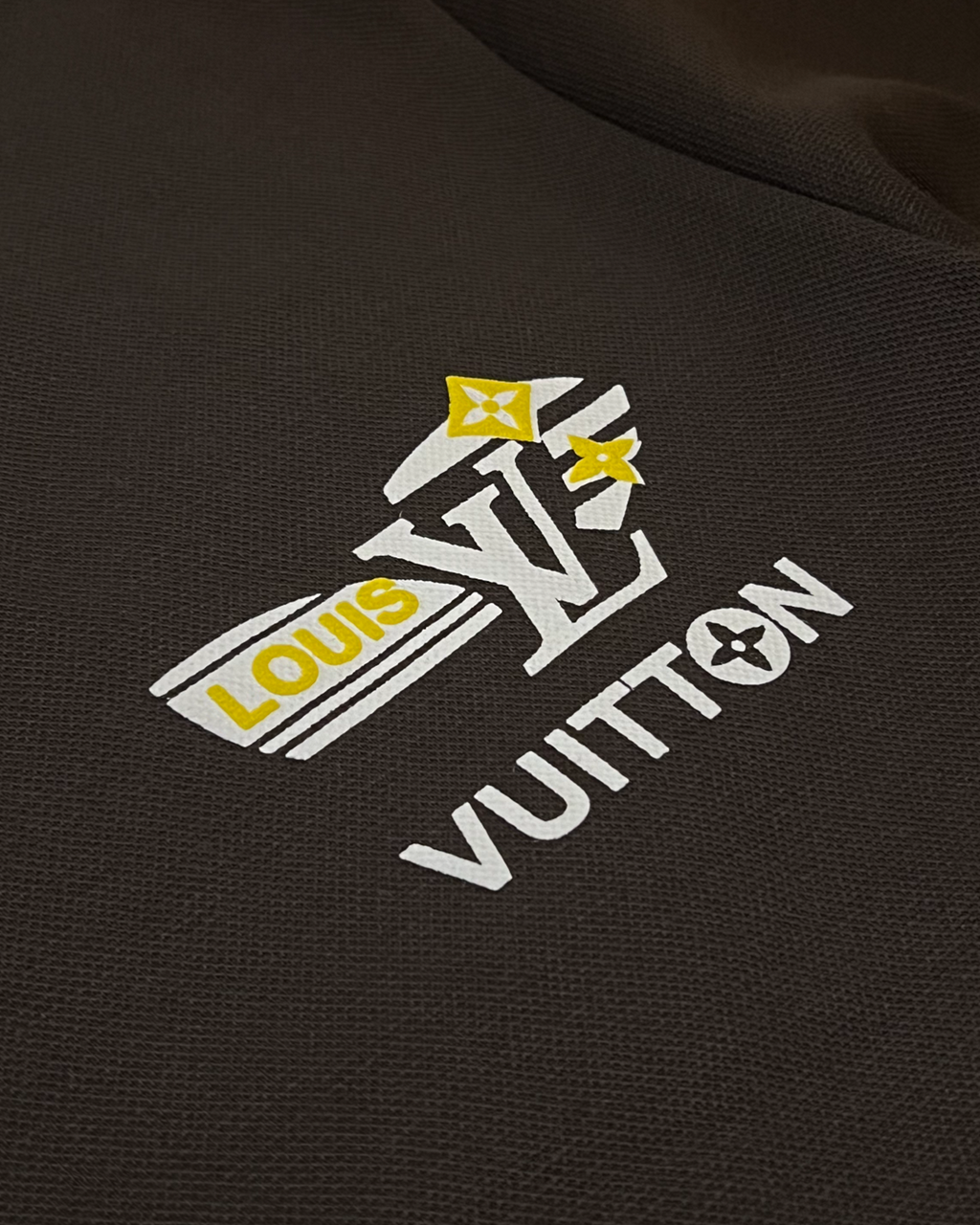 LVTN - Avio Logo T-Shirt - Dark Brown