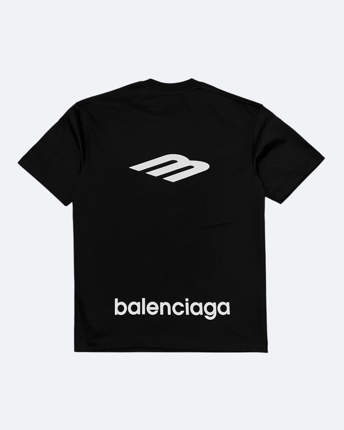 Balenciaga - 3B Logo T-Shirt - Black