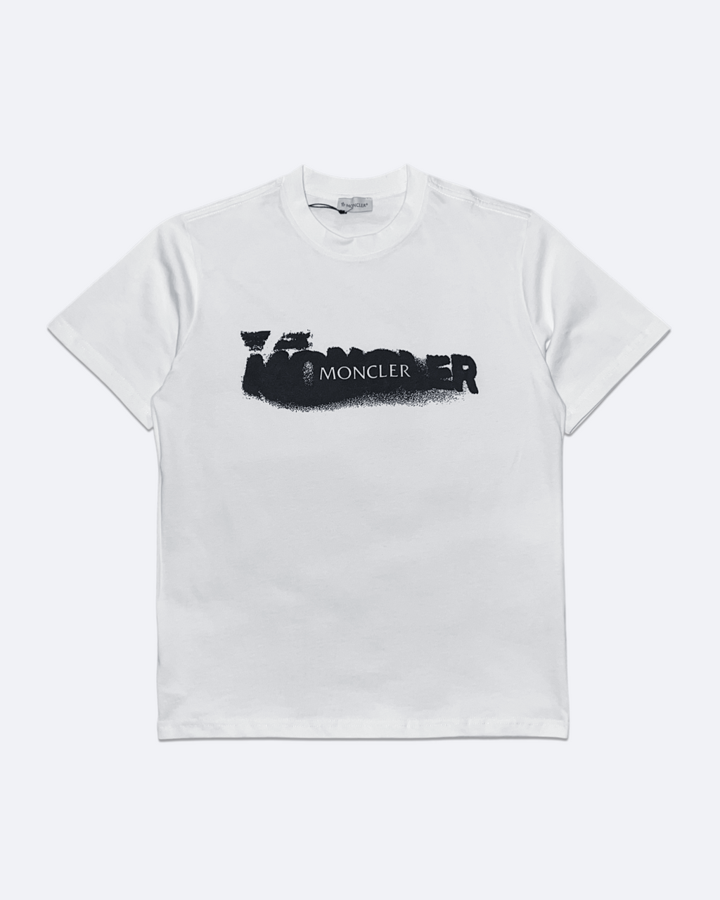 Moncler - Sprayed Logo T-Shirt - White