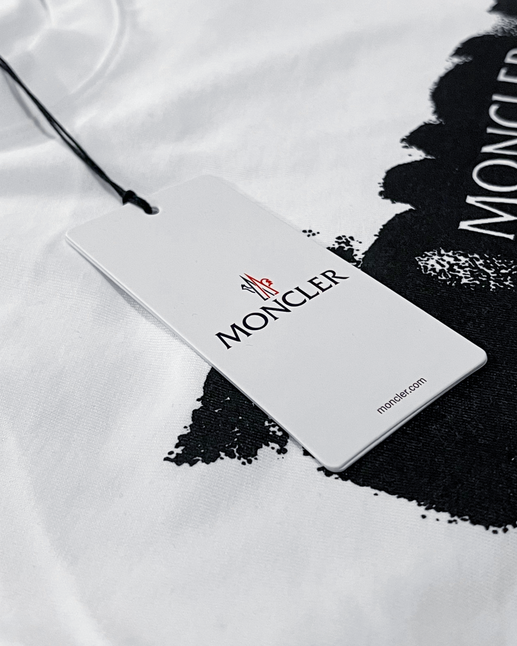 Moncler - Sprayed Logo T-Shirt - White