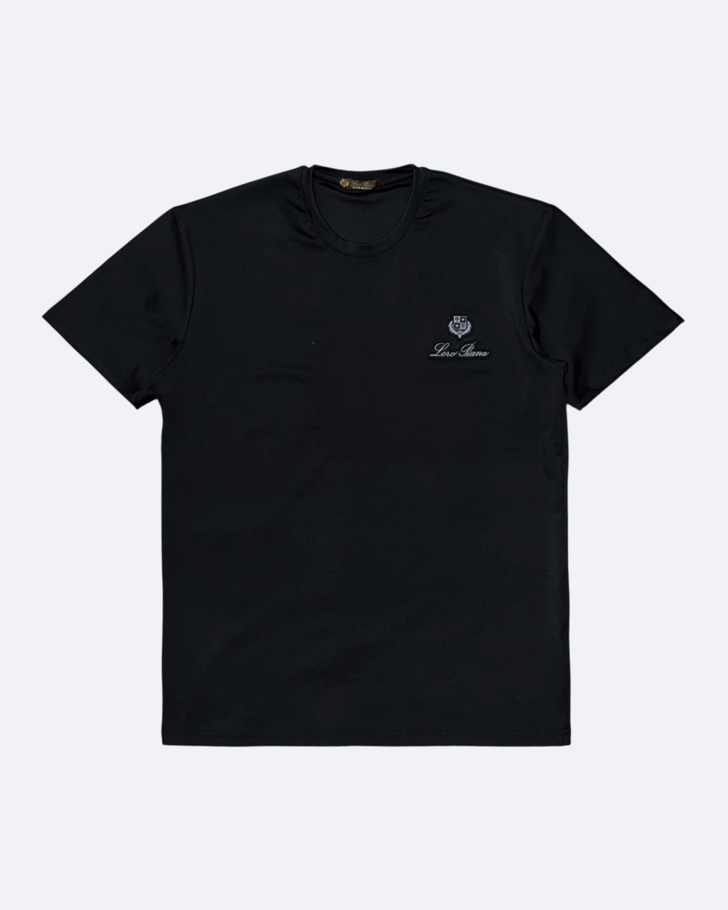 Loro Piana - Embossed Logo T-Shirt - Black