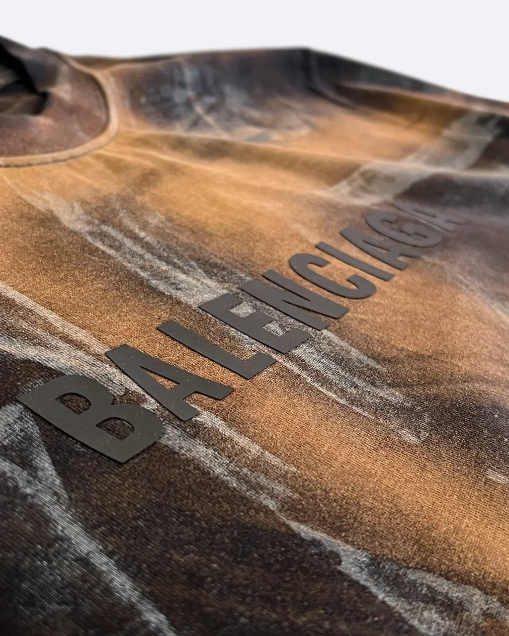 Balenciaga - Logo Oversized T-Shirt - Rusted