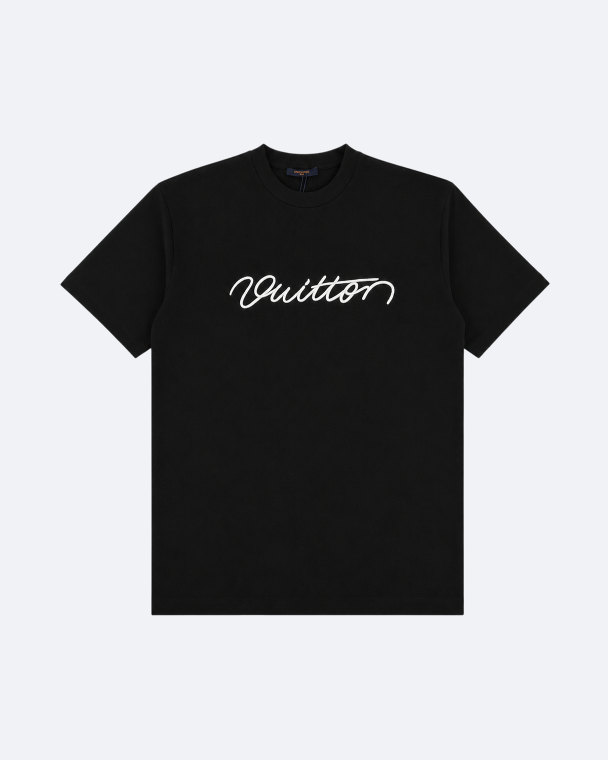 LVTN - Signature Logo Embroidery T-Shirt - Black