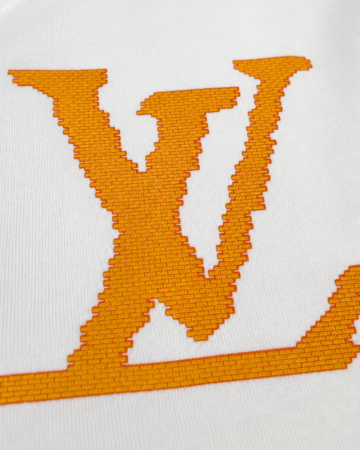 LVTN - Yellow Bricks Monogram T-Shirt - White