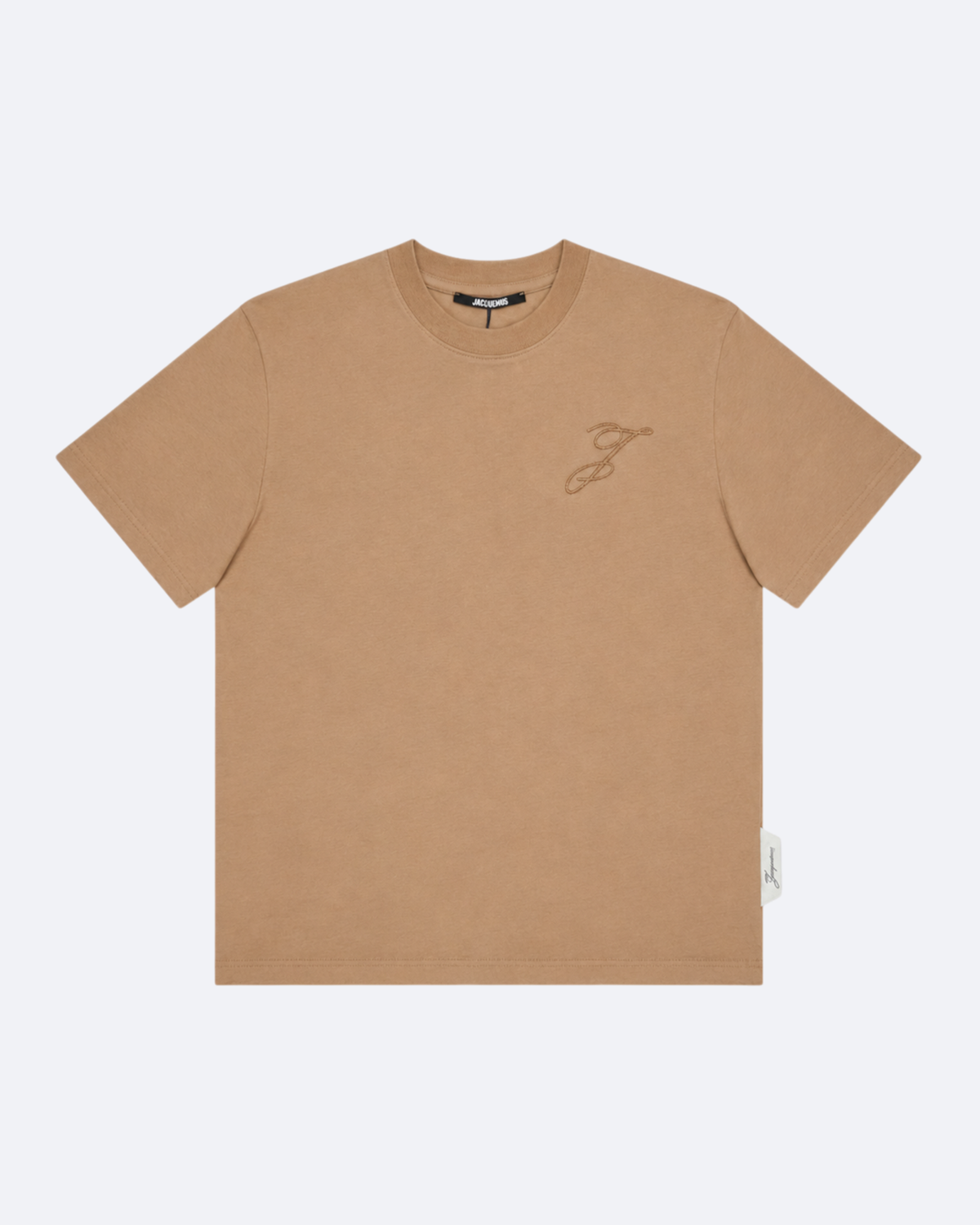 Jacquemus - Script Embroidery T-Shirt - Beige