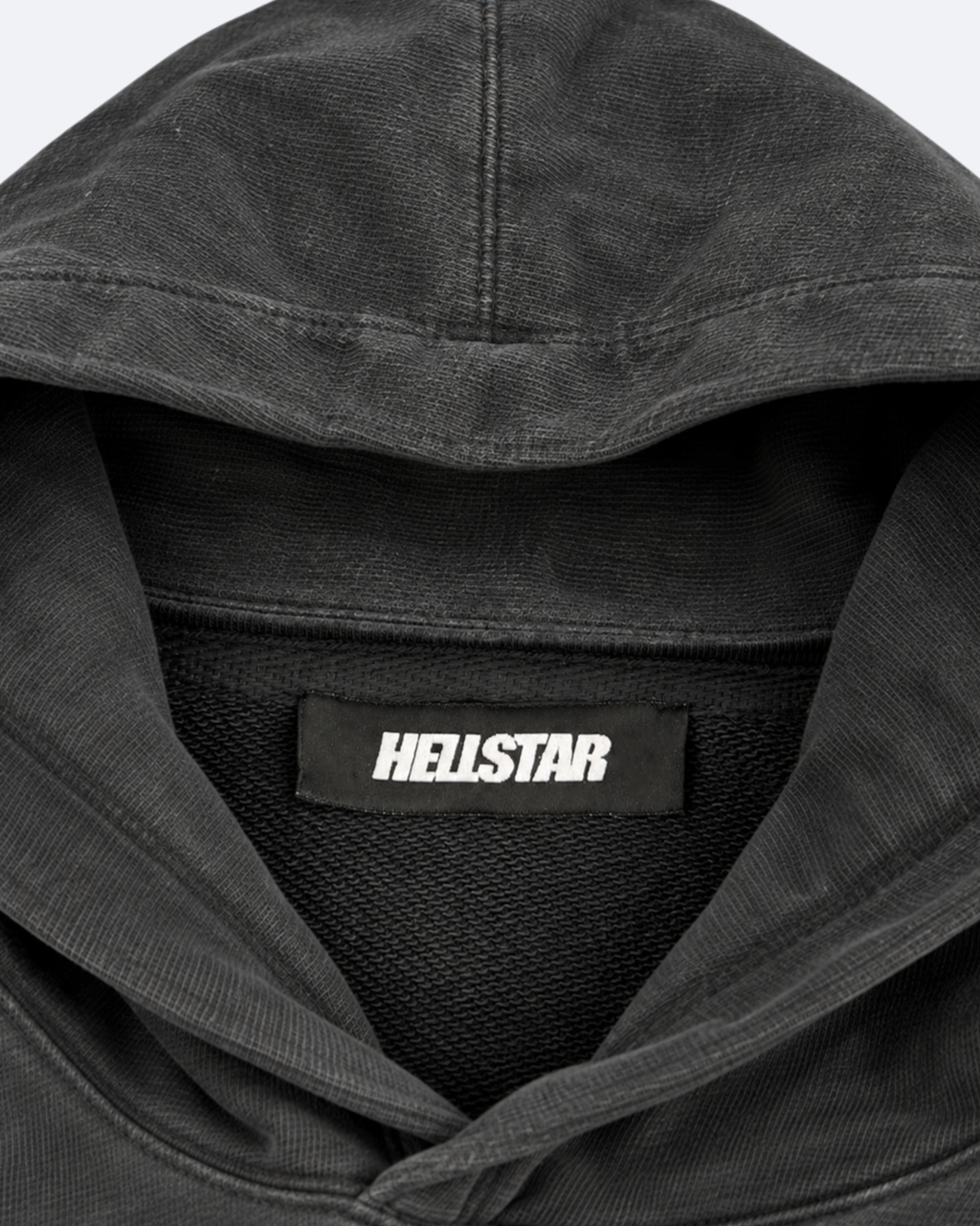 Hellstar - Distressed Logo Hoodie - Black