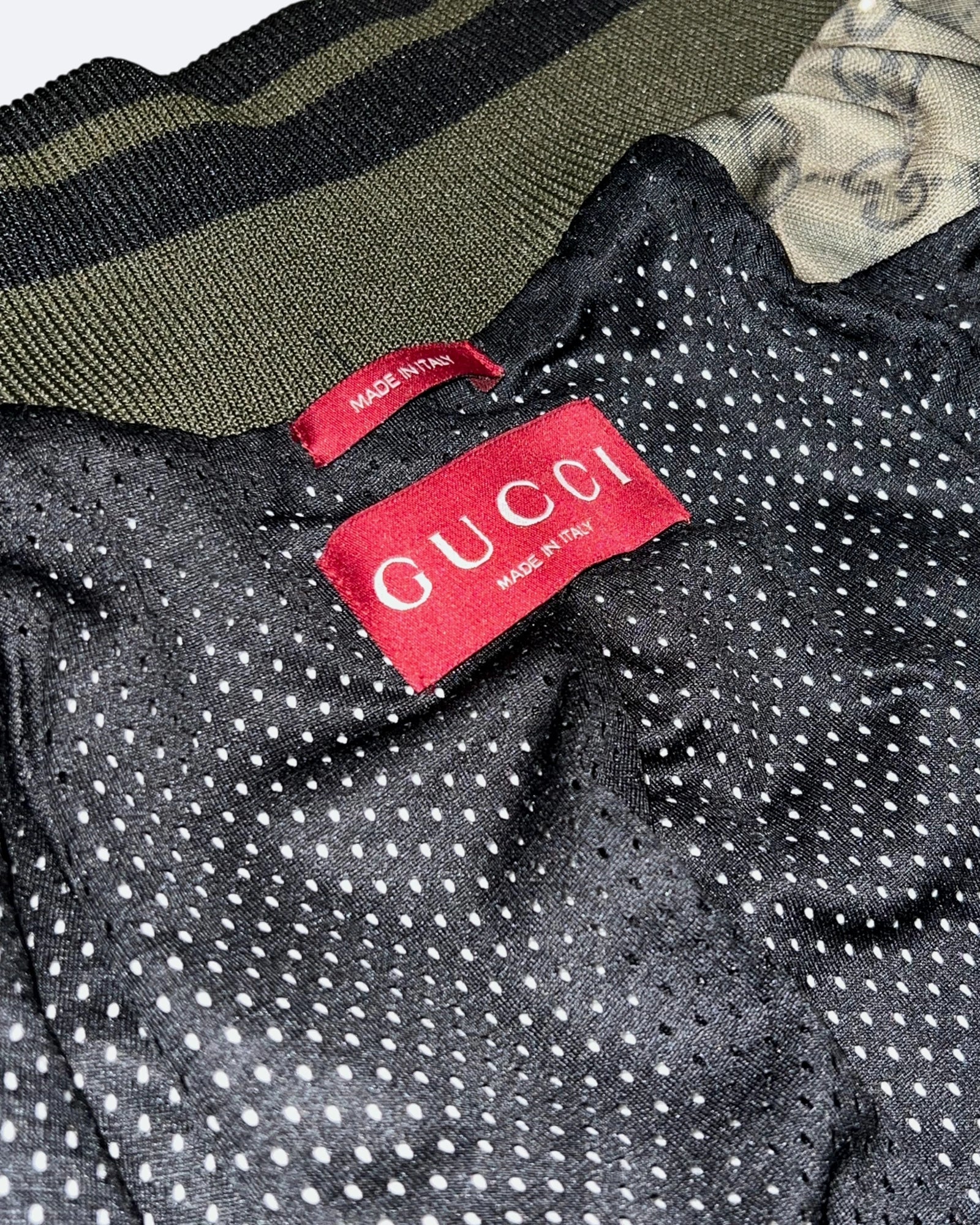 GC - GG Pattern Jacquard Set - Forest Green